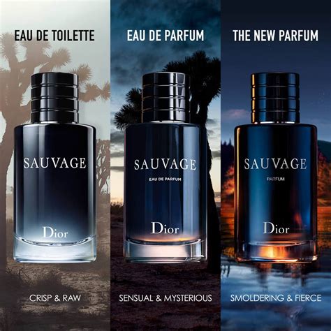 dior sauvage edu parfum|Dior Sauvage concentrations.